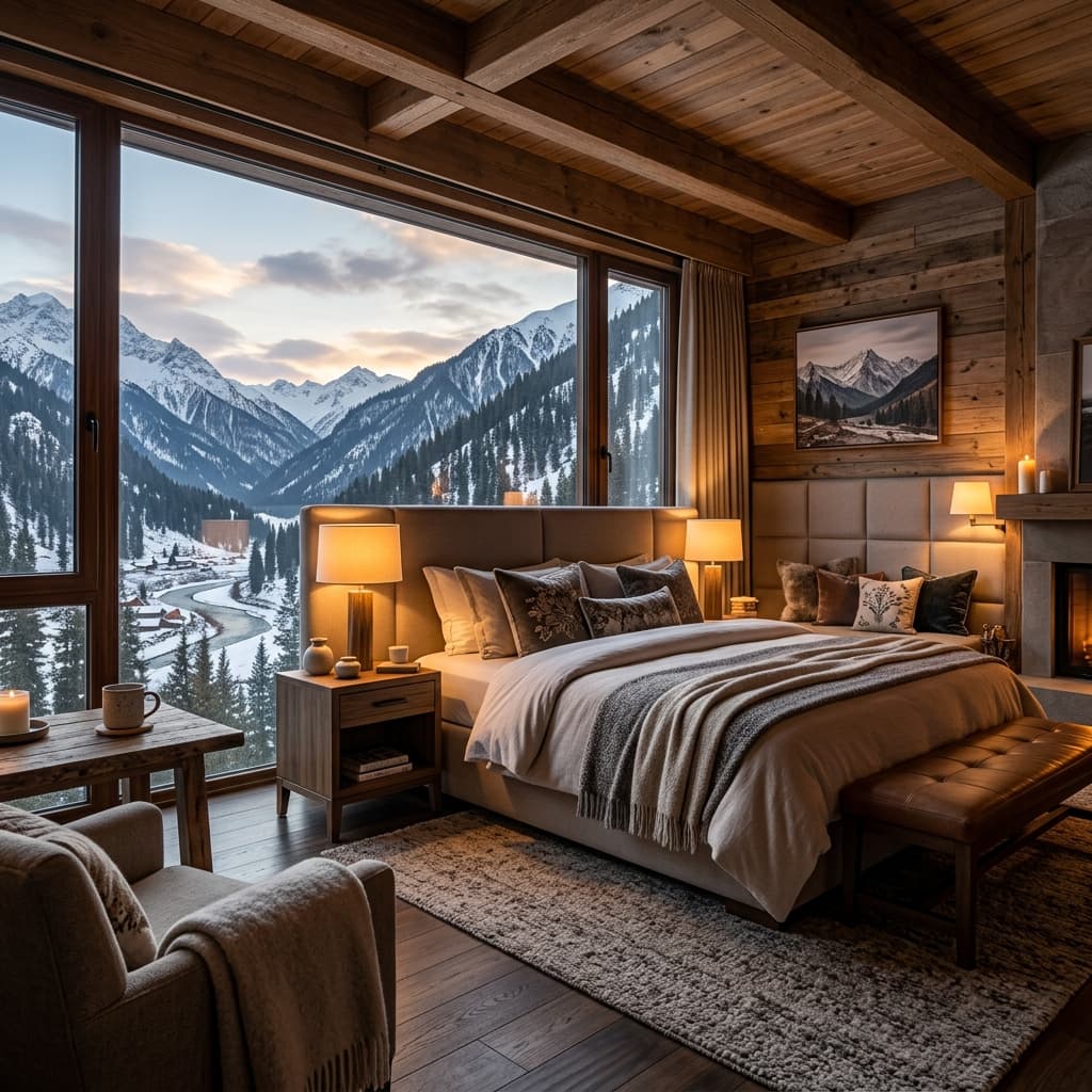 Heated Bedroom Interior